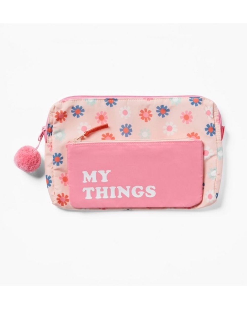 NWT Pillowfort Target My Things Set of 2 Pouches